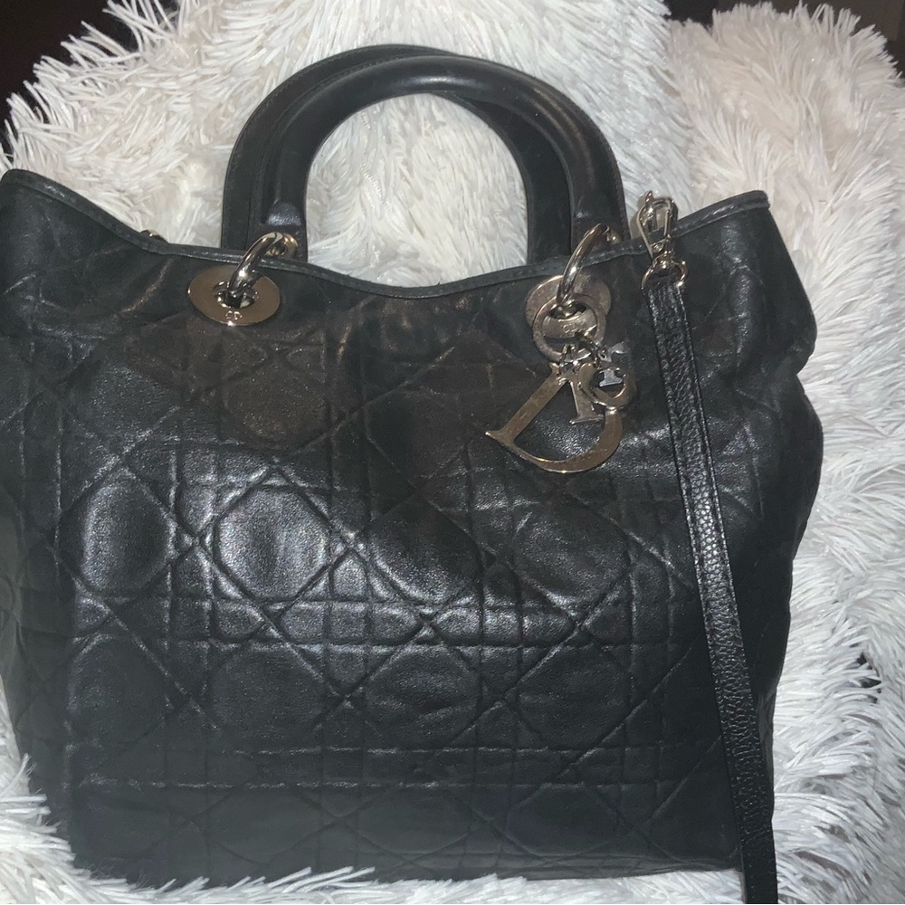 Dior Black Satchel Bag